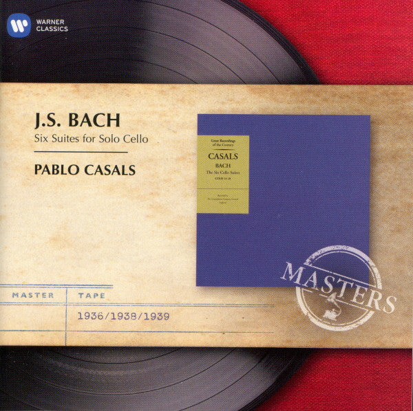PABLO CASALS - BACH CELLO SUITES