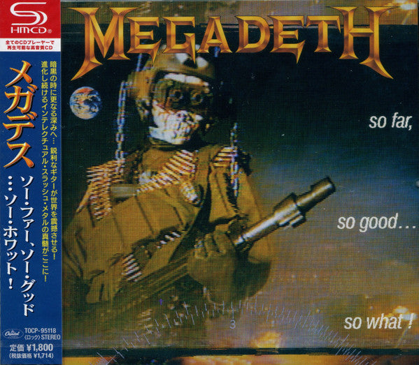 MEGADETH - SO FAR. SO GOOD SO WHAT