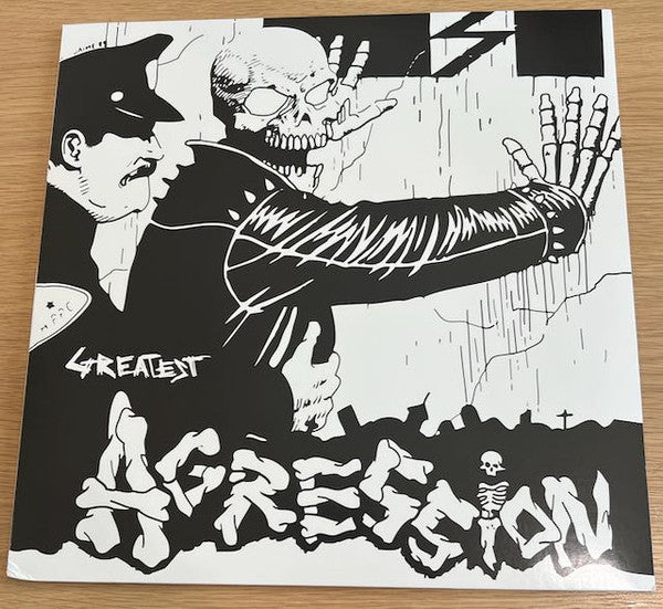 AGRESSION - GREATEST (BLACK/WHITE SPLATTER VINYL)
