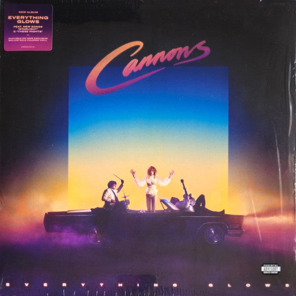 CANNONS - EVERYTHING GLOWS (X) (GOLD VINYL) (I)