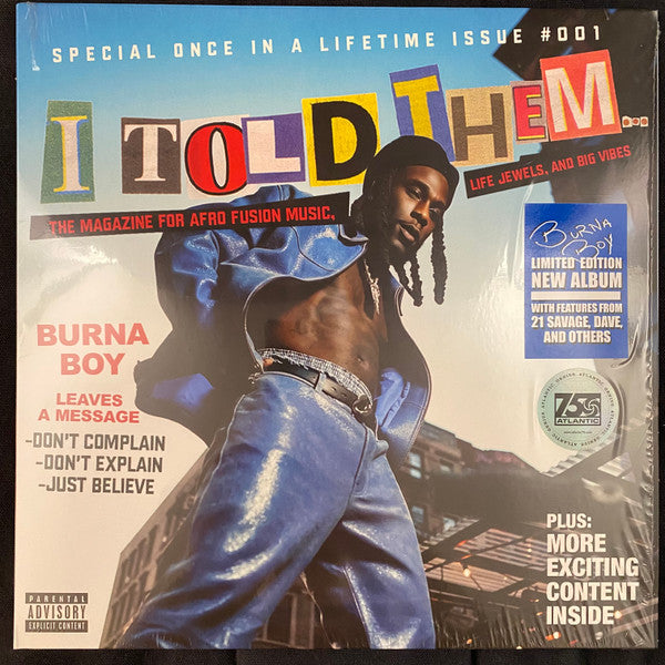 BURNA BOY - I TOLD THEM