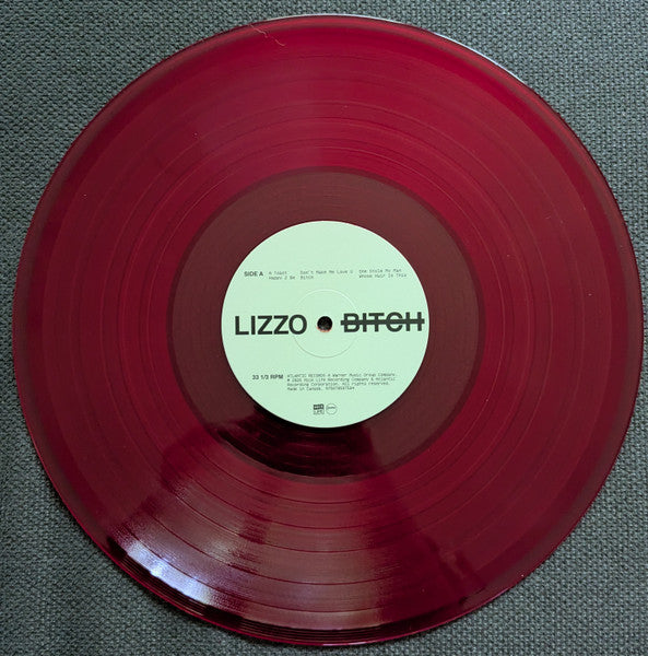 LIZZO - BITCH (TRANSLUCENT RED VINYL)