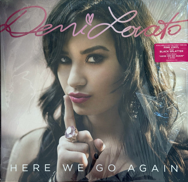 LOVATO DEMI - HERE WE GO AGAIN (PINK/BLACK SPLATTER VINYL)