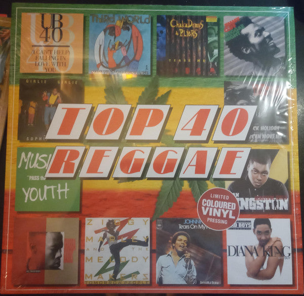 YOUNGBOY NEVER BROKE AGAIN - TOP 40 REGGAE (DEEP RED VINYL) (IMPORT)