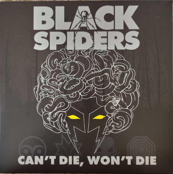 BLACK SPIDERS - CAN'T DIE, WON'T DIE (COLOR VINYL) (IMPORT)