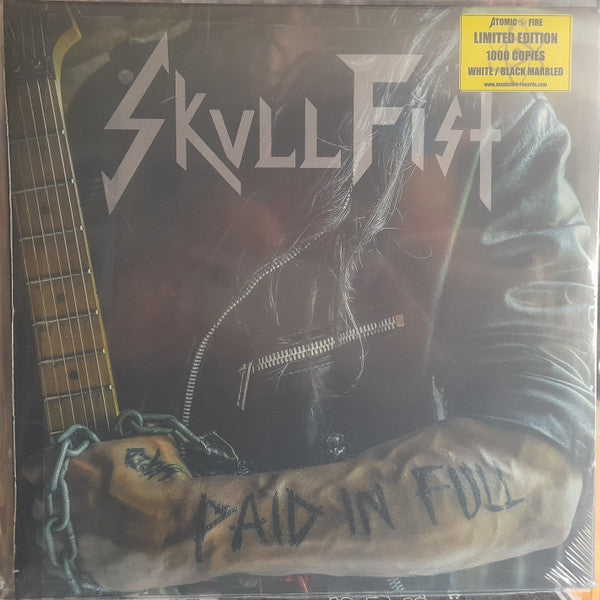 SKULL FIST - PAID IN FULL (X) (WHITE/BLACK MARBLED VINYL) (I)