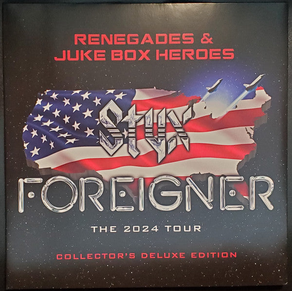 STYX & FOREIGNER - RENEGADES & JUKE BOX HEROES (PICTURE DISC/DELUXE)