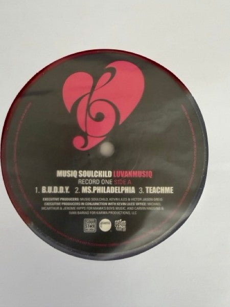 SOULCHILD MUSIQ - LUVANMUSIQ (SPLIT RED & CLEAR SPARKLED VINYL/2LP)