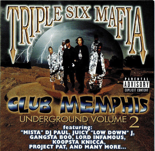 THREE 6 MAFIA - CLUB MEMPHIS UNDERGROUND VOL.2