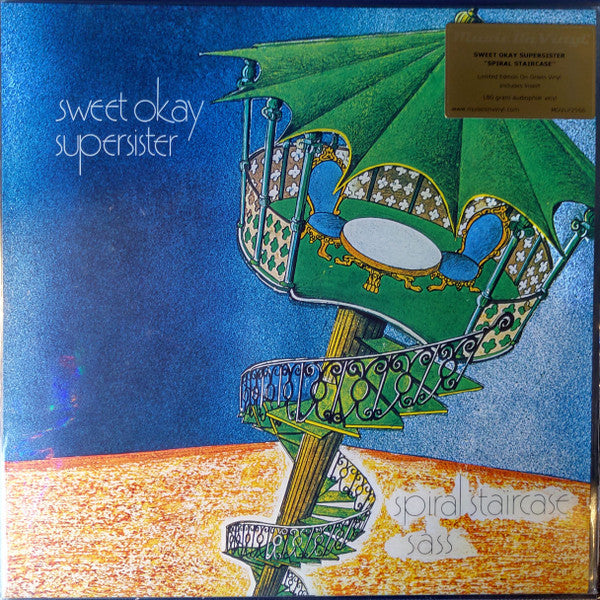 SUPERSISTER (SWEET OKAY) - SPIRAL STAIRCASE SASS (CRYSTAL CLEAR VINYL/180G)