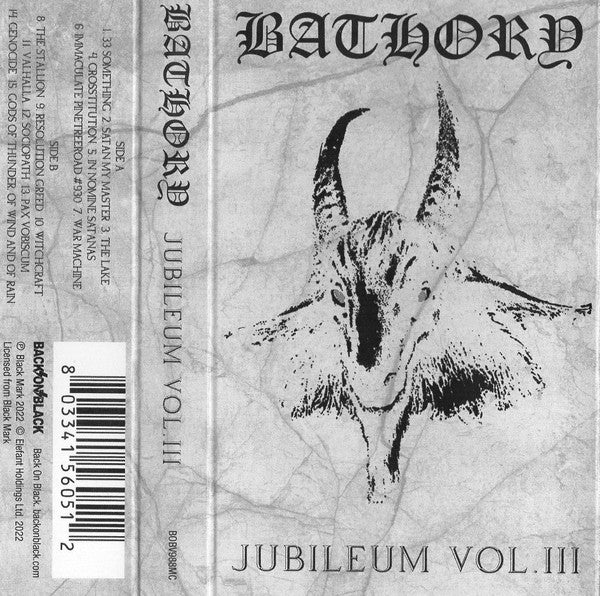 BATHORY - JUBILEUM: VOL 3