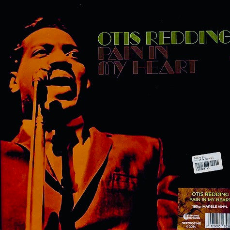 REDDING OTIS - PAIN IN MY HEART (ORANGE MARBLE VINYL)