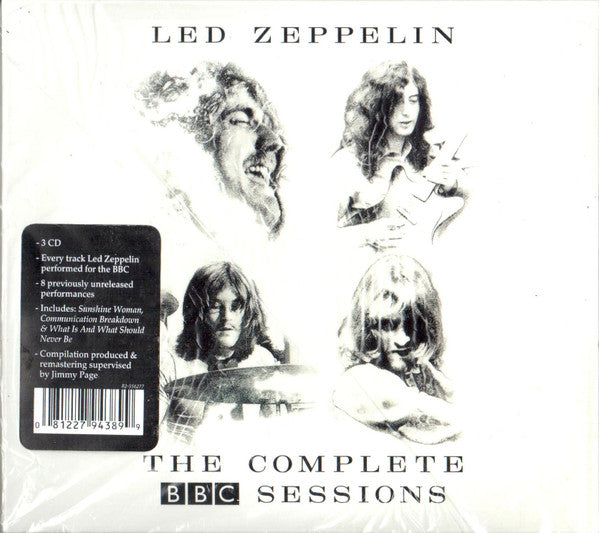 LED ZEPPELIN - COMPLETE BBC SESSIONS (3CD BOX)