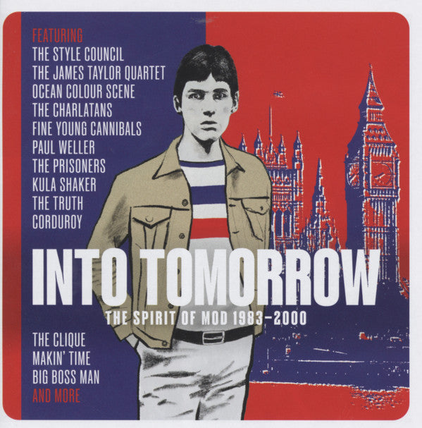 VARIOUS ARTISTS - INTO TOMORROW - THE SPIRIT OF MOD 1983-2000 (4CD CLAMSHELL BOX)