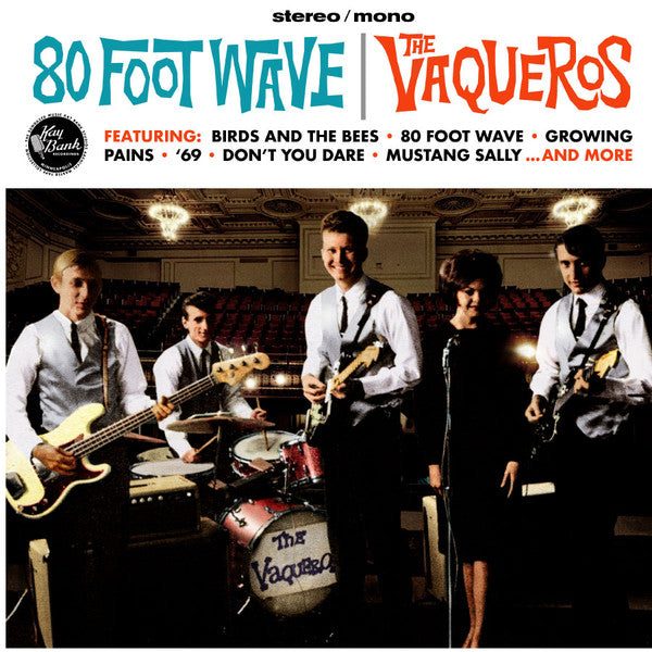 VAQUEROS - 80 FOOT WAVE (TURQUOISE VINYL)