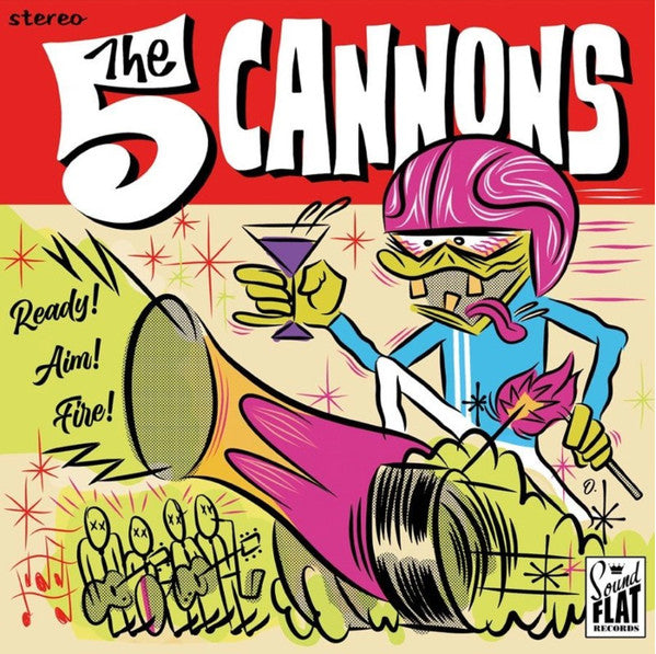 FIVE CANNONS - READY! AIM! FIRE!
