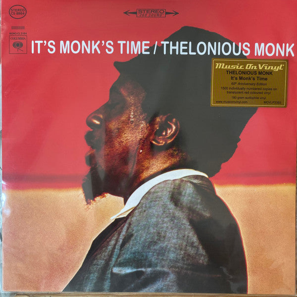 MONK,THELONIOUS - IT'S MONK'S TIME (TRANSLUCENT RED VINYL/180G)