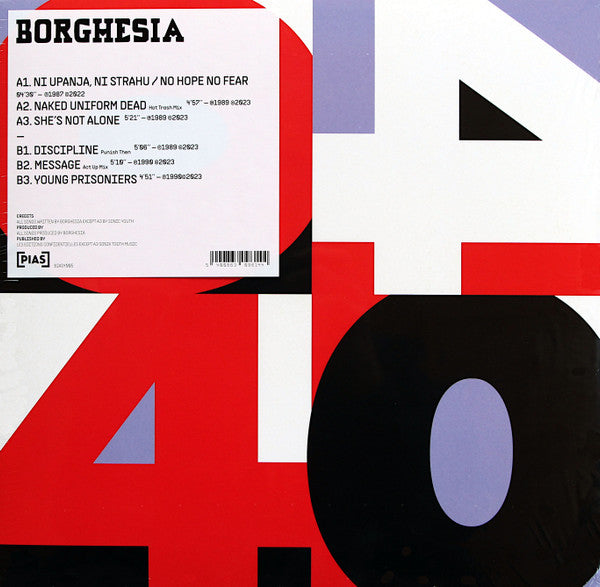 BORGHESIA - PIAS 40