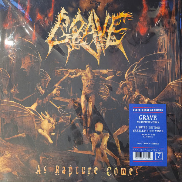 GRAVE - AS RAPTURE COMES (GOLD VINYL)