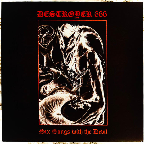 DESTROYER 666 - SIX SONGS WITH THE DEVIL (WHITE VINYL)