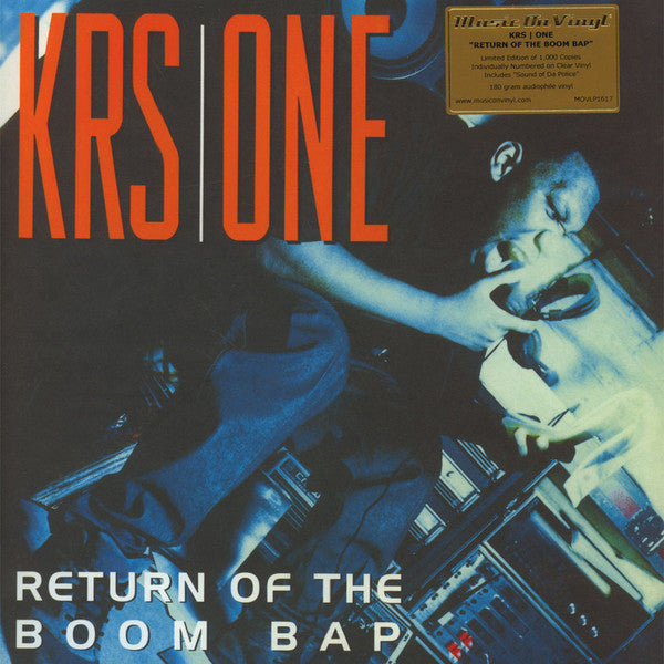 KRS ONE - RETURN OF THE BOOM BAP (180G)