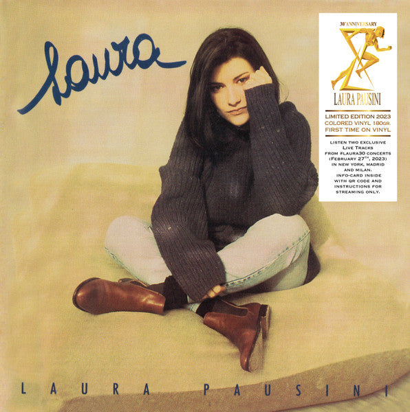 PAUSINI LAURA - LAURA (180G/NATURAL/WHITE MARBLE VINYL)