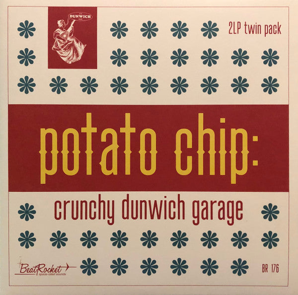 VARIOUS ARTISTS - POTATO CHIP: CRUNCHY DUNWICH GARAGE (2LP/SEAGLASS BLUE VINYL)