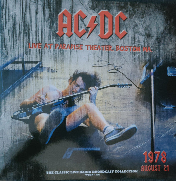 AC/DC - LIVE AT PARADISE THEATER IN BOSTON 21TH AUGUST 1978 (MARBLE VINYL)