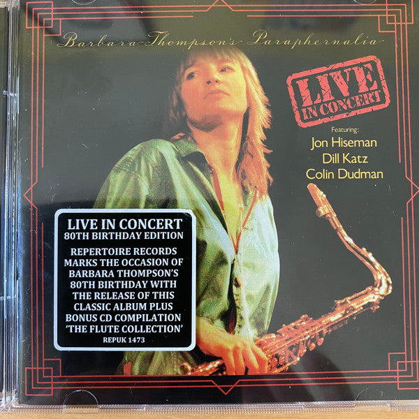 THOMPSON,BARBARA PARAPHERNALIA - LIVE IN CONCERT