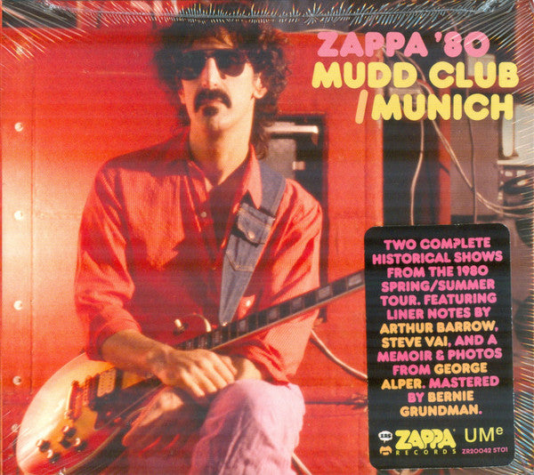 ZAPPA FRANK - ZAPPA '80: MUDD CLUB/MUNICH (3CD)