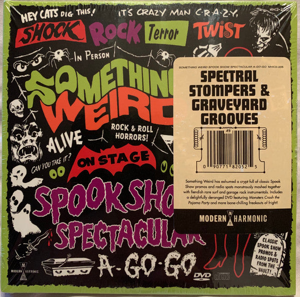 SOMETHING WEIRD - SPOOK SHOW SPECTACULAR A-GO-GO (CD/DVD)