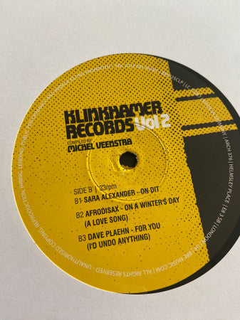 VARIOUS ARTISTS - KLINKHAMER RECORDS VOL. 2 COMPILED BY MICHEL VEENSTRA (2LP)