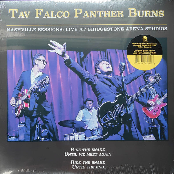 TAV FALCO PANTHER BURNS - NASHVILLE SESSIONS: LIVE AT BRIDGESTONE ARENA