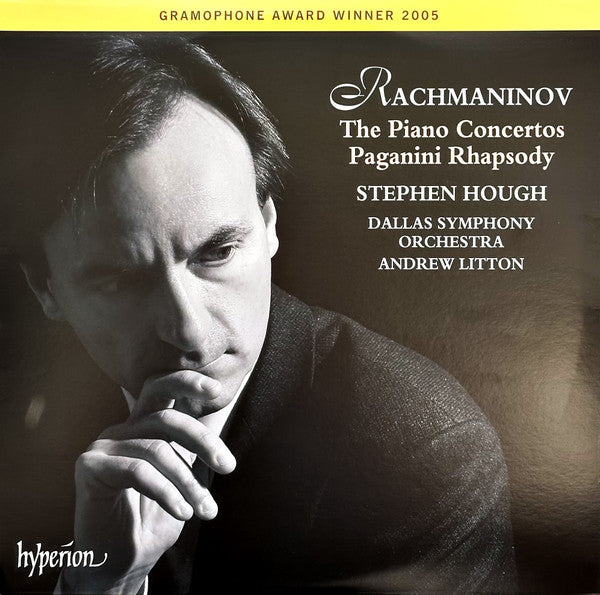 HOUGH STEPHEN & ANDREW LITTON & DALLAS SYMPHONY - RACHMANINOFF: PIANO CONCERTOS 1-4; PAGANINI RHAPSODY (3LP)