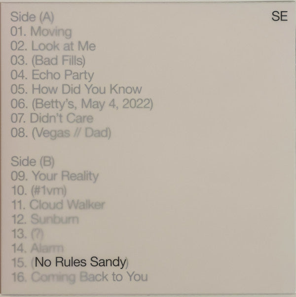SYLVAN ESSO - NO RULES SANDY (EMERALD GREEN VINYL)
