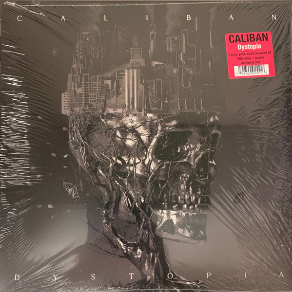 CALIBAN - DYSTOPIA (TRANSPARENT PINK-BLACK MARBLED VINYL)