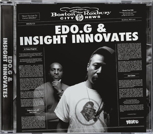 EDO.G & INSIGHT INNOVATES - EDO.G & INSIGHT INNOVATES