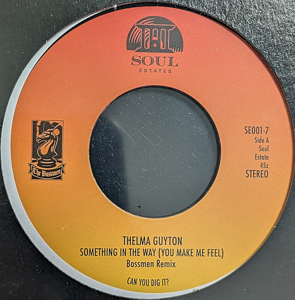 GUYTON,THELMA - SOMETHING IN THE WAY (YOU MAKE ME FEEL) (BOSSMEN REMIX)