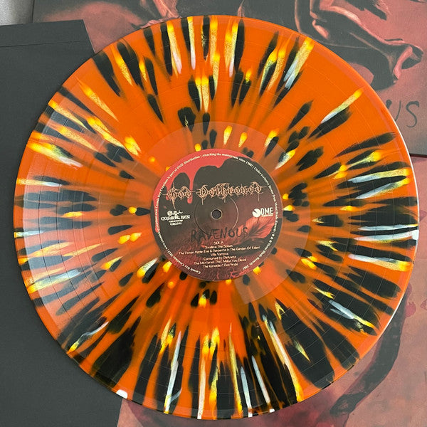 GOD DETHRONED - RAVENOUS (ORANGE W/ WHITE & BLACK SPLATTER VINYL)