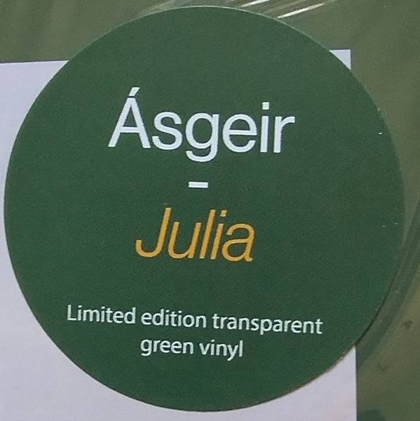 ASGEIR - JULIA (TRANSPARENT GREEN VINYL)