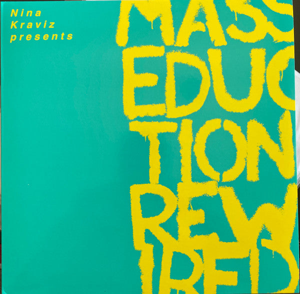 ST. VINCENT - NINA KRAVIZ PRESENTS MASSEDUCTION REWIRED (CLEAR VINYL)