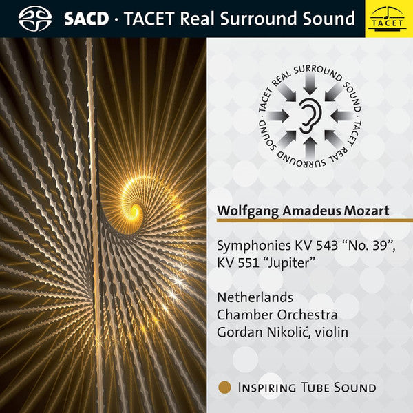 NETHERLANDS CHAMBER ORCHESTRA & GORDAN NIKOLIC - WOLFGANG AMADEUS MOZART. SYMPHONIES KV 543 NO. 39, KV 551