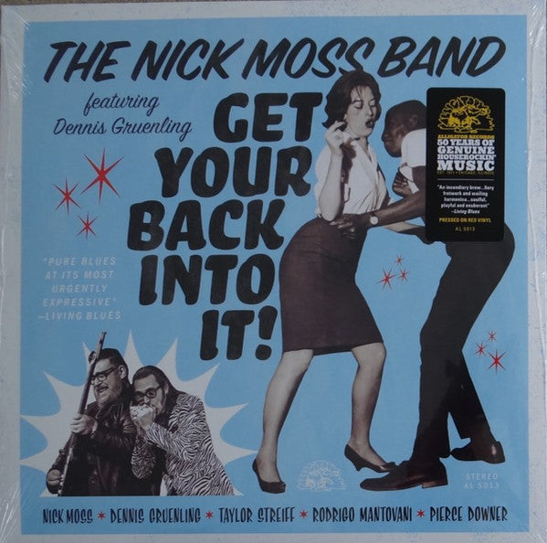 MOSS,NICK BAND; DENNIS GRUENLING - GET YOUR BACK INTO IT (TRANSLUCENT RED VINYL)