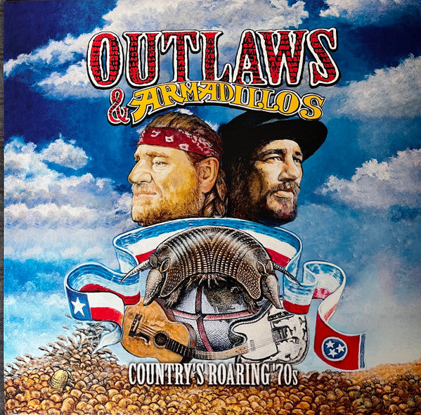 VARIOUS ARTISTS - OUTLAWS & ARMADILLOS: COUNTRY'S ROARING 70S (140G VINYL)