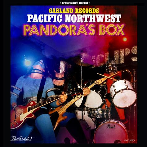 GARLAND RECORDS - PACIFIC NORTHWEST PANDORA'S BOX (BLUE VINYL)