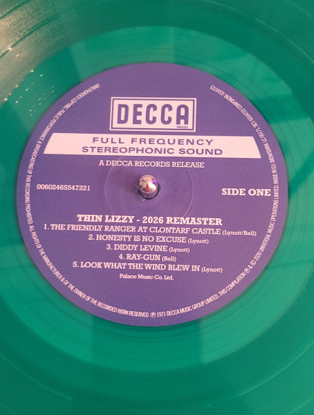 THIN LIZZY - THIN LIZZY (55TH ANNIVERSARY) (GREEN VINYL/2LP)