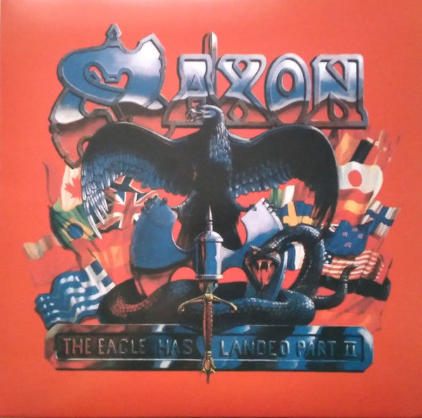 SAXON - EAGLE HAS LANDED PART II (TRANSLUCENT RED VINYL/2LP/180G)