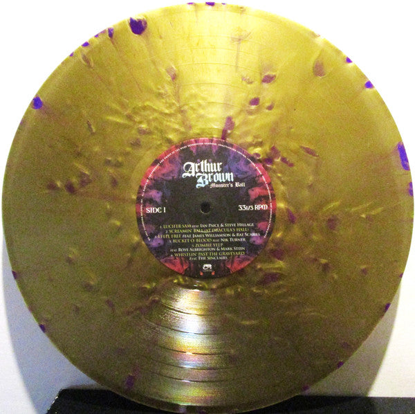 BROWN,ARTHUR - MONSTER'S BALL (GOLD/PURPLE SPLATTER VINYL)