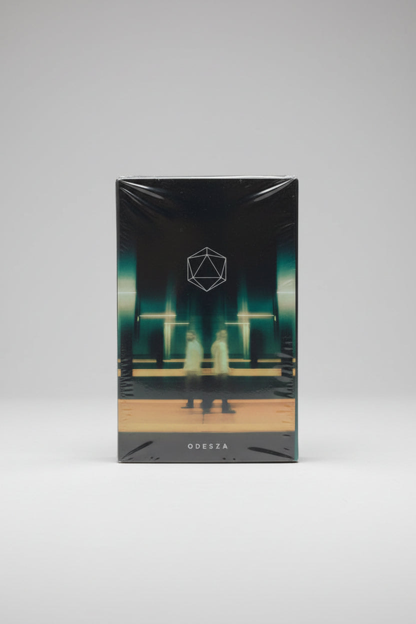 Album cover with 'ODESZA' branding and geometric design.