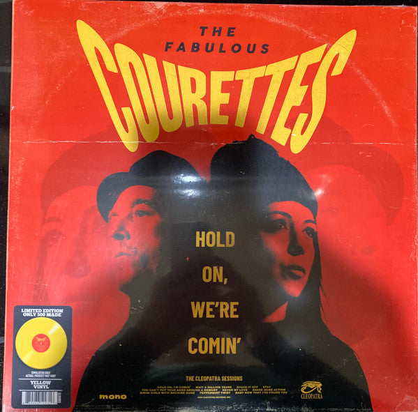 COURETTES - HOLD ON WE'RE COMIN (YELLOW VINYL)